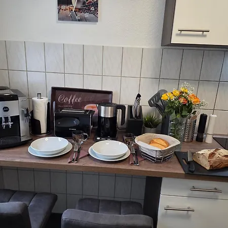 公寓 Exklusives Und Helles Erdgeschoss-apartment No 5 Im Zentrum Von Kassel, Schnelles 1gbit Internet, Geschirrspueler, Boxspringbetten